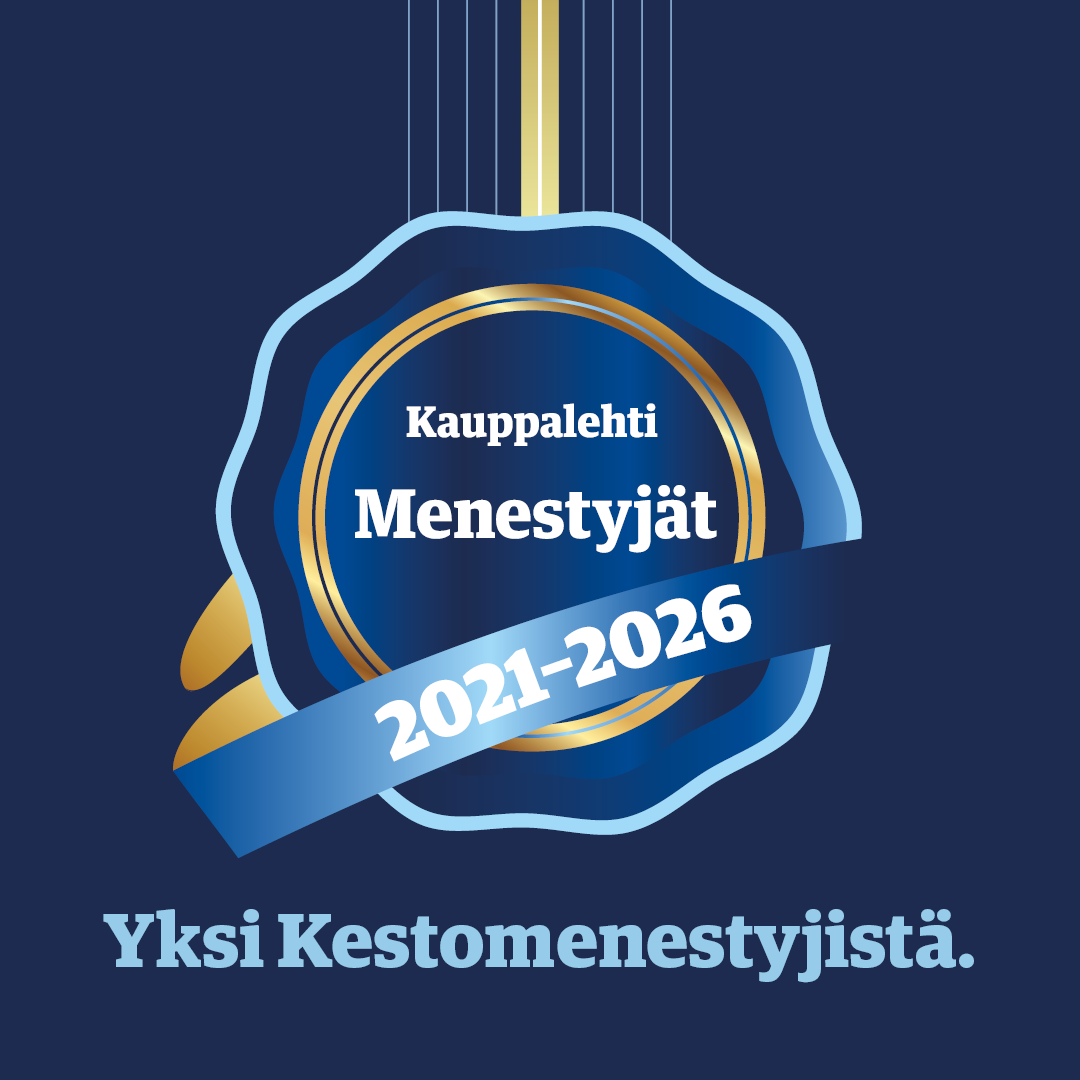 Kauppalehti Menestyjät 2021–2026 - Yksi Kestomenestyjistä